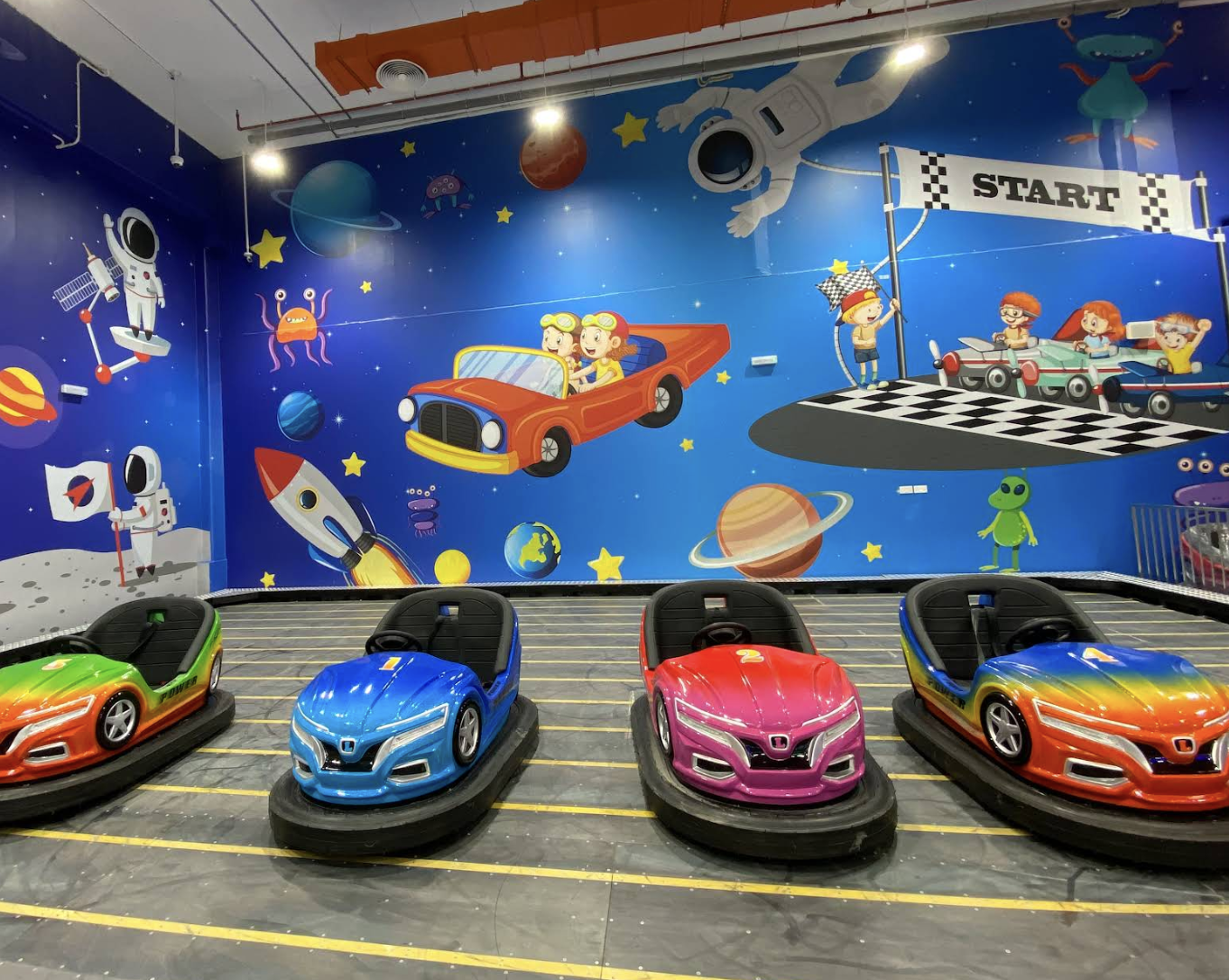 bumper cars